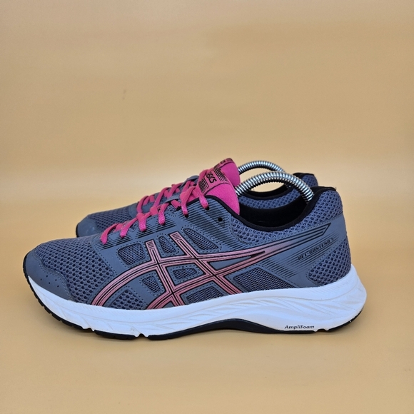 ASICS Gel-Contend 5 Wide Metropolis Fuchsia Women's Running Shoes Size 8.5 Wide - Picture 1 of 8